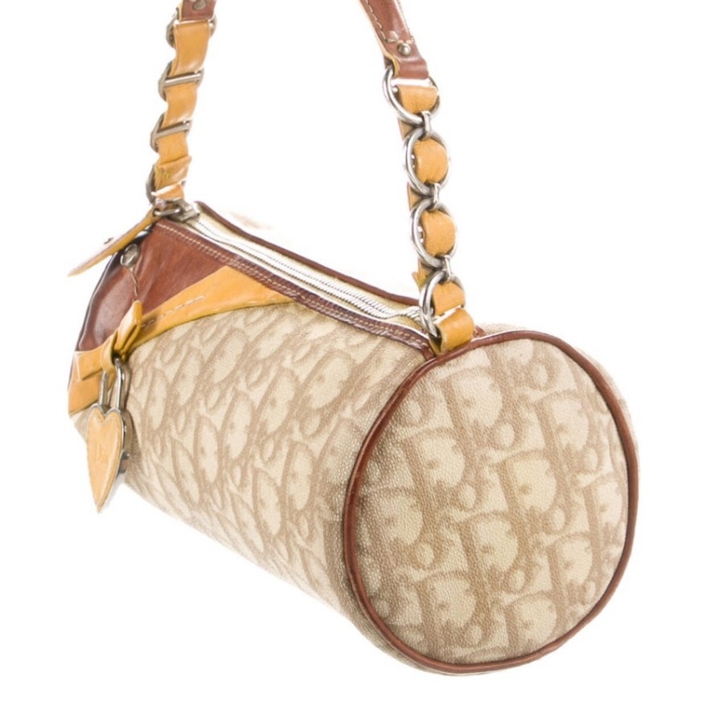 Authentic Christian Dior Mini Monogram Barrel Bag - image 5